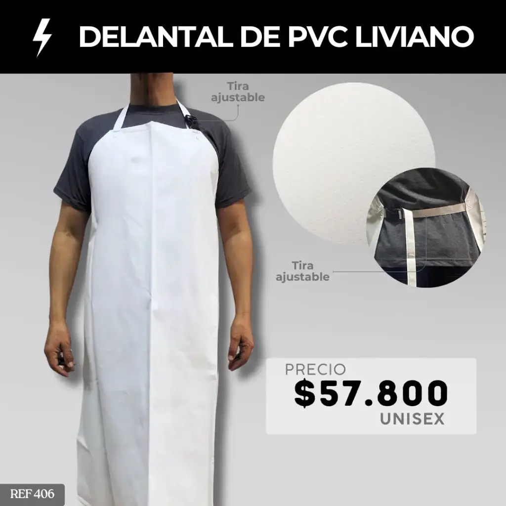406 Delantal PVC 