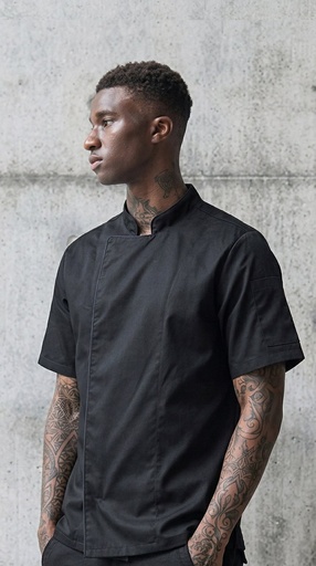 [T-203-] T-203 Chaqueta Chef Gabardina  Manga Corta 