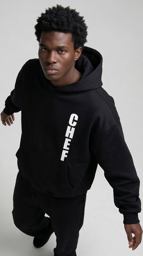 [T-4005-] T-4005 Hoodie Estampado